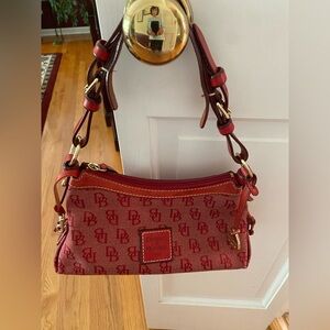 Red Vintage classic Dooney and Bourke bag